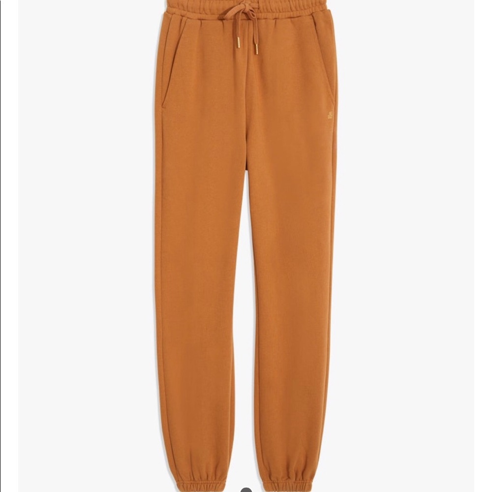 WEWOREWHAT FLEECE KNIT SWEATPANTS